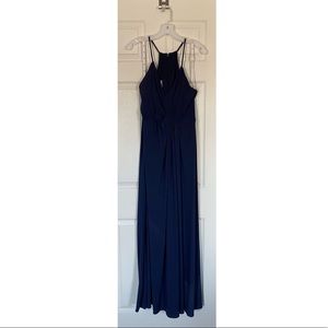 Navy Bridesmaid Dress- David’s Bridal